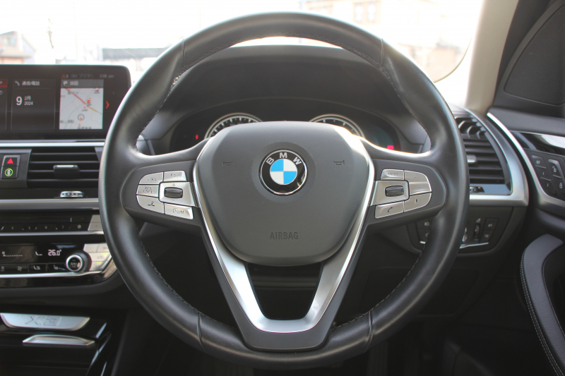 BMW X3 Xdrive20d Xﾗｲﾝ 1ｵ-ﾅ ﾋｰﾀｰ黒革 追従ACC ｽﾃｱﾘﾝｸﾞｻﾎﾟｰﾄ ﾀｯﾁ画面HDDﾅﾋﾞTV 360度ｶﾒﾗ Pｱｼｽﾄﾌﾟﾗｽ 液晶ﾒｰﾀｰ LEDﾍｯﾄﾞﾗｲﾄ ｵｰﾄﾊｲﾋﾞｰﾑ ﾚｰﾝﾁｪﾝｼﾞ警告 衝突軽減ﾌﾞﾚｰｷ 車線逸脱警告 歩行者警告 電動ﾄﾗﾝｸ 2年保証