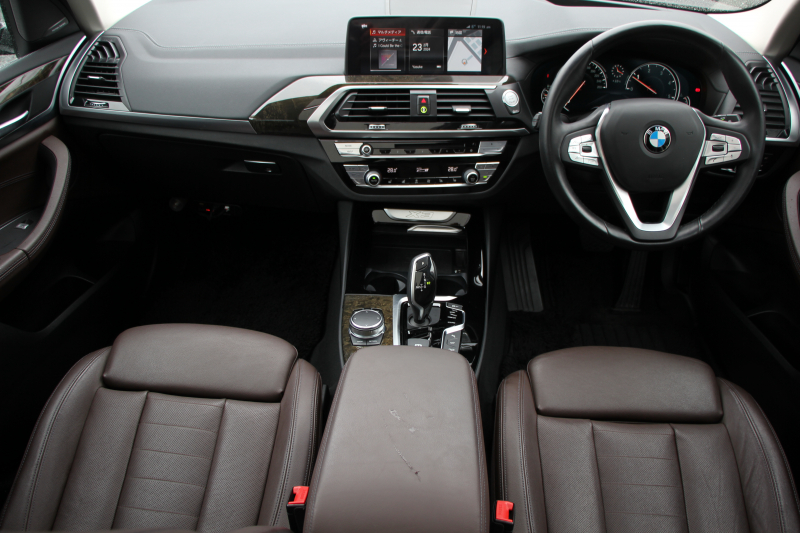 BMW X3 Xdrive20d Xﾗｲﾝ ﾊｲﾗｲﾝ ｾﾚｸﾄP ｲﾉﾍﾞｰｼｮﾝP 1ｵﾅ ﾊﾟﾉﾗﾏｻﾝR HUD ﾍﾞﾝﾁﾚｰｼｮﾝ 全ﾋｰﾀｰ茶革 ﾃﾞｨｽﾌﾟﾚｲｷｰ 追ACC ﾊｰﾏﾝｶｰﾄﾞﾝｻｳﾝﾄﾞLEDﾍｯﾄﾞﾗｲﾄ ｽﾃｱﾘﾝｸﾞｻﾎﾟｰﾄ ｼﾞｪｽﾁｬｰｺﾝﾄﾛｰﾙ ﾀｯﾁ画面HDDﾅﾋﾞTV 360度ｶﾒﾗ 電動ﾄﾗﾝｸ 2年保証