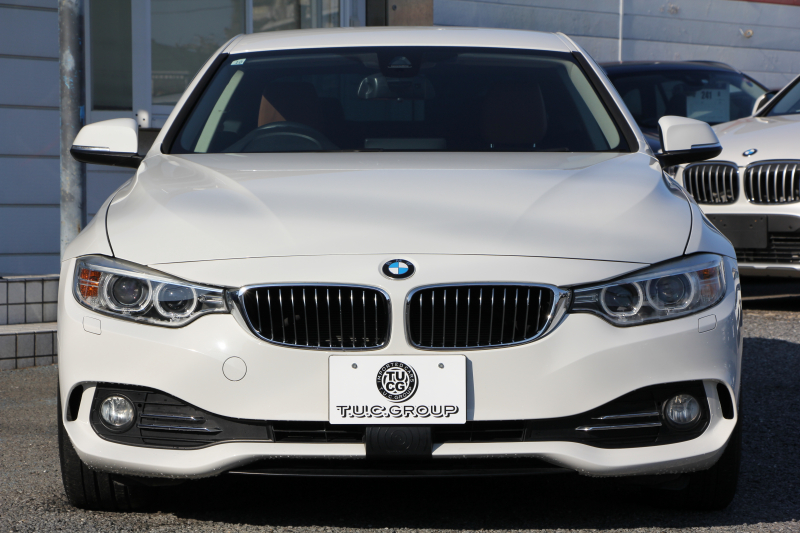 BMW 4シリーズ 420i ｸｰﾍﾟﾗｸﾞｼﾞｭｱﾘｰ 変更後新ｴﾝｼﾞﾝ ｻﾄﾞﾙﾌﾞﾗｳﾝﾚｻﾞｰ ｼｰﾄﾋｰﾀｰ 追従ACC ﾚｰﾝﾁｪﾝｼﾞ警告 衝突軽減ﾌﾞﾚｰｷ 車線逸脱警告 歩行者警告 ﾀｯﾁﾊﾟｯﾄﾞ対応HDDﾅﾋﾞBｶﾒﾗ Bluetooth接続 ｽﾏｰﾄｷｰ 2年保証