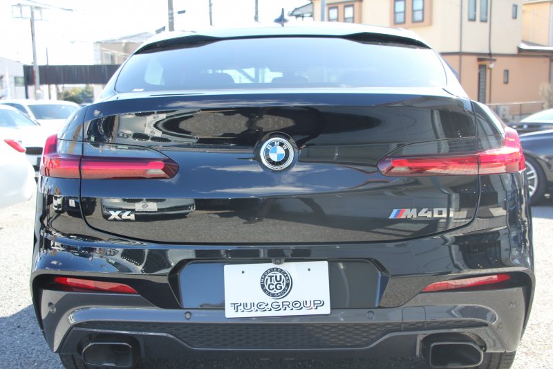 BMW X4 M40i 4WD 直6ﾀｰﾎﾞ360馬力 individual赤×黒ﾚｻﾞｰ 全席ﾋｰﾀｰ 可変ｻｽ 専用ﾃﾞﾌ&21AW LEDﾍｯﾄﾞﾗｲﾄ ｵｰﾄﾊｲﾋﾞｰﾑ 追従ACC ｽﾃｱﾘﾝｸﾞｻﾎﾟｰﾄ HUD 置くだけ充電 Pｱｼｽﾄﾌﾟﾗｽ 360度ｶﾒﾗ 2年保証