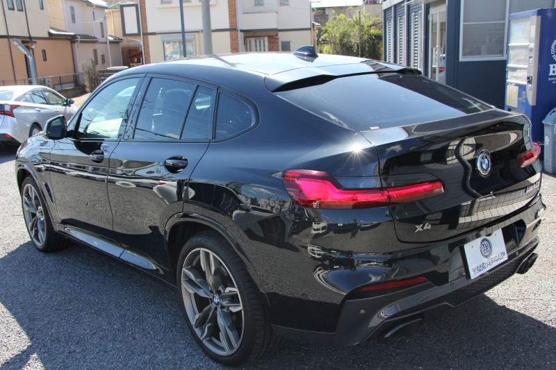 BMW X4 M40i 4WD 直6ﾀｰﾎﾞ360馬力 individual赤×黒ﾚｻﾞｰ 全席ﾋｰﾀｰ 可変ｻｽ 専用ﾃﾞﾌ&21AW LEDﾍｯﾄﾞﾗｲﾄ ｵｰﾄﾊｲﾋﾞｰﾑ 追従ACC ｽﾃｱﾘﾝｸﾞｻﾎﾟｰﾄ HUD 置くだけ充電 Pｱｼｽﾄﾌﾟﾗｽ 360度ｶﾒﾗ 2年保証