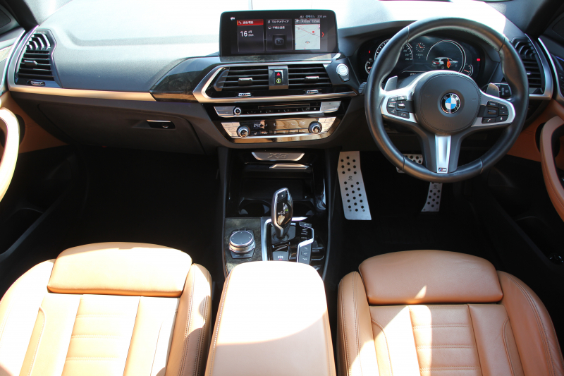 BMW X3 Xdrive20d Mｽﾎﾟｰﾂ ﾊｲﾗｲﾝ ﾋｰﾀｰ茶革 HUD Mﾊﾟﾌｫｰﾏﾝｽ21AW 3Dﾃﾞｻﾞｲﾝｶｰﾎﾞﾝｽﾎﾟｲﾗｰ ﾘｱｼｰﾄﾊﾞｯｸﾚｽﾄｱｼﾞｬｽﾄﾒﾝﾄ ｱﾝﾋﾞｴﾝﾄﾗｲﾄ LEDﾍｯﾄﾞﾗｲﾄ 追従ACC ｽﾃｱﾘﾝｸﾞｻﾎﾟｰﾄ ﾚｰﾝﾁｪﾝｼﾞ警告 ﾀｯﾁ画面HDDﾅﾋﾞTV 360度ｶﾒﾗ 電動ﾄﾗﾝｸ 2年保証