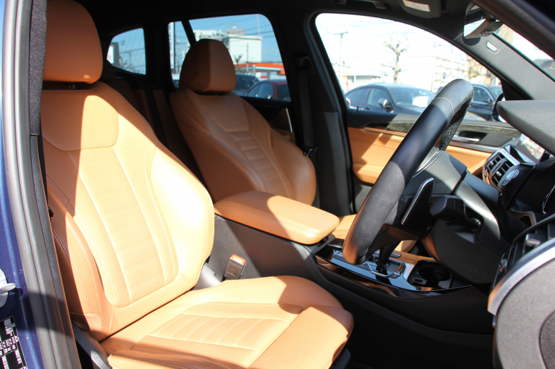 BMW X3 Xdrive20d Mｽﾎﾟｰﾂ ﾊｲﾗｲﾝ ﾋｰﾀｰ茶革 HUD Mﾊﾟﾌｫｰﾏﾝｽ21AW 3Dﾃﾞｻﾞｲﾝｶｰﾎﾞﾝｽﾎﾟｲﾗｰ ﾘｱｼｰﾄﾊﾞｯｸﾚｽﾄｱｼﾞｬｽﾄﾒﾝﾄ ｱﾝﾋﾞｴﾝﾄﾗｲﾄ LEDﾍｯﾄﾞﾗｲﾄ 追従ACC ｽﾃｱﾘﾝｸﾞｻﾎﾟｰﾄ ﾚｰﾝﾁｪﾝｼﾞ警告 ﾀｯﾁ画面HDDﾅﾋﾞTV 360度ｶﾒﾗ 電動ﾄﾗﾝｸ 2年保証