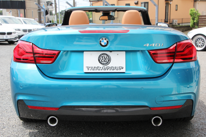 BMW 4シリーズ 440i ｶﾌﾞﾘｵﾚ Mｽﾎﾟｰﾂ ﾌｧｽﾄﾄﾗｯｸP 後期 ﾌｪｲｽﾘﾌﾄ後 ｴｱｶﾗｰ ﾋｰﾀｰ茶革 B58新ｴﾝｼﾞﾝ 326馬力 HUD 追従ACC ﾚｰﾝﾁｪﾝｼﾞ警告 ﾊｰﾏﾝｶｰﾄﾞﾝ 可変Mｻｽ Mｽﾎﾟｰﾂﾌﾞﾚｰｷ 19AW ﾀｯﾁ画面ﾅﾋﾞTV LEDﾍｯﾄﾞﾗｲﾄ＆ﾃｰﾙ TOPﾋﾞｭｰｶﾒﾗ Pｱｼｽﾄ 2年保証