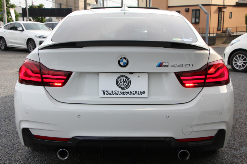BMW 4シリーズ 440i ｸﾞﾗﾝｸｰﾍﾟMｽﾎﾟｰﾂ 最終ﾓﾃﾞﾙ ｻﾝﾙｰﾌ ｺｰﾗﾙﾚｯﾄﾞﾚｻﾞｰ LEDﾍｯﾄﾞﾗｲﾄ&ﾃｰﾙ 直6ﾀｰﾎﾞ326馬力 液晶ﾒｰﾀｰ ﾊｰﾏﾝｶｰﾄﾞﾝ 追従ACC HUD ﾀｯﾁ画面ﾅﾋﾞTV 衝突軽減ﾌﾞﾚｰｷ 車線逸脱警告 歩行者警告 2年保証