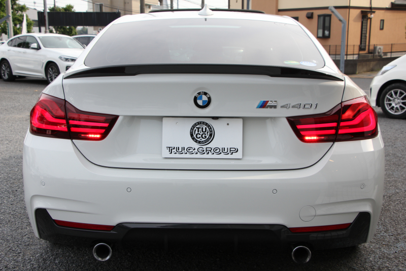 BMW 4シリーズ 440i ｸﾞﾗﾝｸｰﾍﾟMｽﾎﾟｰﾂ 最終ﾓﾃﾞﾙ ｻﾝﾙｰﾌ ｺｰﾗﾙﾚｯﾄﾞﾚｻﾞｰ LEDﾍｯﾄﾞﾗｲﾄ&ﾃｰﾙ 直6ﾀｰﾎﾞ326馬力 液晶ﾒｰﾀｰ ﾊｰﾏﾝｶｰﾄﾞﾝ 追従ACC HUD ﾀｯﾁ画面ﾅﾋﾞTV 衝突軽減ﾌﾞﾚｰｷ 車線逸脱警告 歩行者警告 2年保証