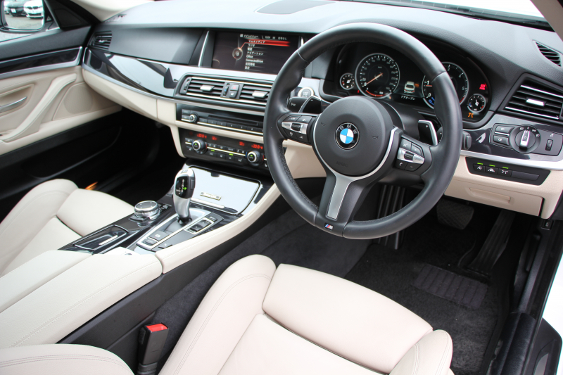 BMW 5シリーズ 523d ｸﾞﾚｰｽﾗｲﾝ 限定車 LCI後期 ｻﾝﾙｰﾌ ｵｲｽﾀｰﾚｻﾞｰ LEDﾍｯﾄﾞﾗｲﾄ 液晶ﾒｰﾀｰ 追従ACC ﾚｰﾝﾁｪﾝｼﾞ警告 衝突軽減ﾌﾞﾚｰｷ 車線逸脱警告 歩行者警告 Mｽﾎﾟｰﾂｽﾃｱﾘﾝｸﾞ真珠色 専用ｸﾞﾘﾙ 2年保証