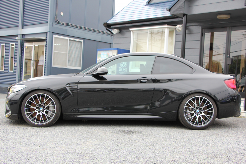 BMW Mシリーズ M2ｺﾝﾍﾟﾃｨｼｮﾝ MDCT Mﾊﾟﾌｫｰﾏﾝｽｴｱﾛ ﾚﾑｽﾏﾌﾗｰ TECH-Mﾊﾞﾙﾌﾞｺﾝﾄﾛｰﾗｰ A/m/s車高調 専用410馬力 S55ｴﾝｼﾞﾝ LEDﾍｯﾄﾞﾗｲﾄ ﾋｰﾀｰ黒革 Mｼｰﾄﾍﾞﾙﾄ ﾀｯﾁﾊﾟﾈﾙ対応HDDﾅﾋﾞﾌﾙｾｸﾞTV ｺﾝﾍﾟ専用19AW&ﾃﾞﾌ 衝突軽減ﾌﾞﾚｰｷ 車線逸脱警告 歩行者警告 2年保証