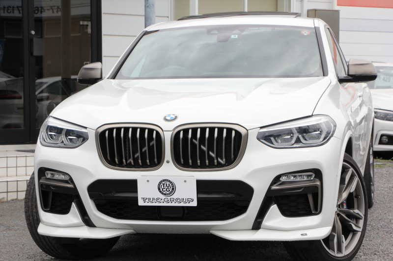 BMW X4 M40i 直6ﾀｰﾎﾞ360馬力 ﾊﾟﾉﾗﾏｻﾝﾙｰﾌ ﾓｶﾚｻﾞｰ 全ﾋｰﾀｰ ACｼｭﾆｯﾂｧｰｴｱﾛ 可変Mｻｽ 専用ﾃﾞﾌ 21AW LEDﾍｯﾄﾞﾗｲﾄ 追従ACC HUD ｽﾃｱﾘﾝｸﾞｻﾎﾟｰﾄ ﾀｯﾁ画面HDDﾅﾋﾞTV 360度ﾊﾟﾉﾗﾏｶﾒﾗ PDC緊急ﾌﾞﾚｰｷ Hifiｽﾋﾟｰｶｰ 置くだけ充電 2年保証