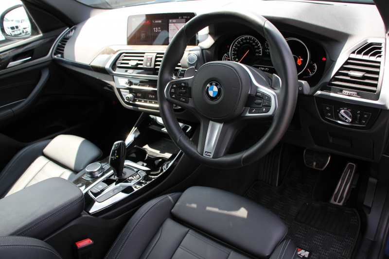 BMW X3 Xdrive20d Mｽﾎﾟｰﾂ ﾊｲﾗｲﾝ 全ﾋｰﾀｰ黒革 HUD 液晶ﾒｰﾀｰ LEDﾍｯﾄﾞﾗｲﾄ ｵｰﾄﾊｲﾋﾞｰﾑ 追従ACC ｽﾃｱﾘﾝｸﾞｻﾎﾟｰﾄ ﾀｯﾁ画面HDDﾅﾋﾞTV 360度ﾊﾟﾉﾗﾏｶﾒﾗ 電動ﾄﾗﾝｸ ﾊﾟﾄﾞﾙｼﾌﾄ Bluetoothｵｰﾃﾞｨｵ 2年保証