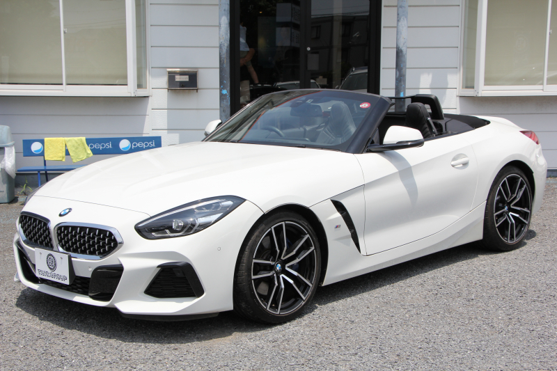 BMW Z4 Sdrive20i Mｽﾎﾟｰﾂ ﾌｧｽﾄﾄﾗｯｸP 受注生産OPﾌﾞﾗｯｸﾚｻﾞｰ ｱﾀﾞﾌﾟﾃｨﾌﾞMｻｽ Mｽﾎﾟｰﾂﾌﾞﾚｰｷ 19AW ﾌﾙｾｸﾞTV ﾜｲﾔﾚｽ充電 Mｽﾎﾟｰﾂｼｰﾄ 追従ACC BMWﾗｲﾌﾞｺｯｸﾋﾟｯﾄ ﾋｰﾀｰ付Mｽﾎﾟｰﾂｼｰﾄ ｱﾝﾋﾞｴﾝﾄﾗｲﾄ 後退ｱｼｽﾄ 2年保証