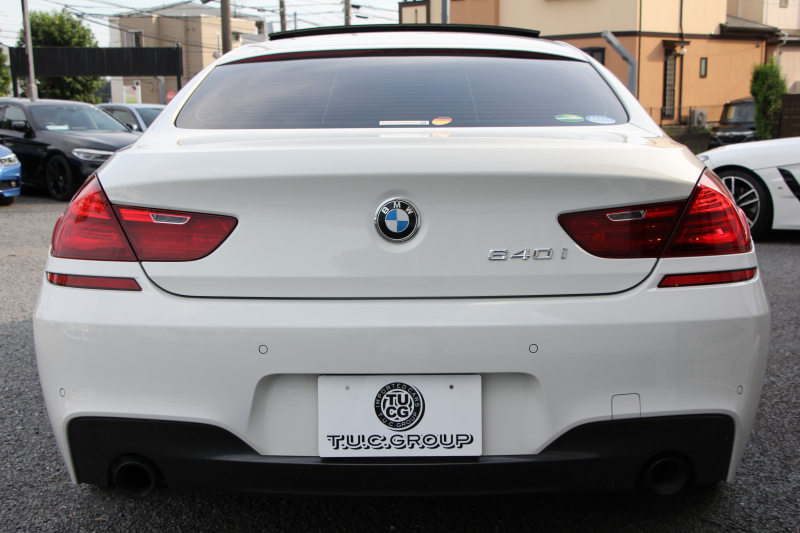 BMW 6シリーズ 640i ｸﾞﾗﾝｸｰﾍﾟMｽﾎﾟｰﾂ ﾌｪｲｽﾘﾌﾄ後 最終ﾓﾃﾞﾙ ｻﾝﾙｰﾌ 液晶ﾒｰﾀｰ HUD ｵﾌﾟｼｮﾝ20AW 新ﾃﾞｻﾞｲﾝLEDﾍｯﾄﾞﾗｲﾄ ﾋｰﾀｰ茶革 新HDDﾅﾋﾞTV Pｱｼｽﾄ TOPﾋﾞｭｰ&ｻｲﾄﾞｶﾒﾗ 追従ACC ﾚｰﾝﾁｪﾝｼﾞ警告 衝突軽減ﾌﾞﾚｰｷ 直6ﾀｰﾎﾞ320馬力 ｽﾏｰﾄｷｰ 2年保証