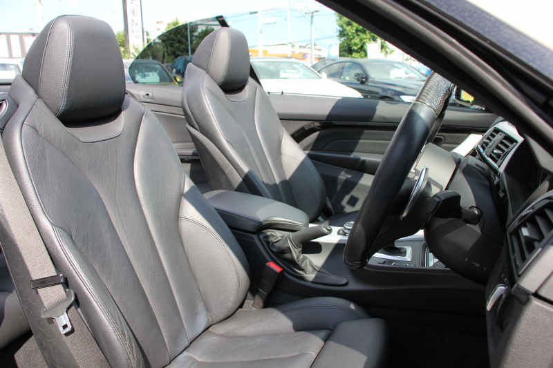 BMW 4シリーズ 435i ｶﾌﾞﾘｵﾚ Mｽﾎﾟｰﾂ ﾌｧｽﾄﾄﾗｯｸP 電動ｵｰﾌﾟﾝ 直6ﾀｰﾎﾞN55ｴﾝｼﾞﾝ ﾋｰﾀｰ黒革 追従ACC LEDﾍｯﾄﾞﾗｲﾄ HUD ｱﾀﾞﾌﾟﾃｨﾌﾞMｻｽ Mｽﾎﾟｰﾂﾌﾞﾚｰｷ 19AW HDDﾅﾋﾞTV MPerformanceｴｱﾛ 衝突軽減ﾌﾞﾚｰｷ 車線逸脱警告 歩行者警告 2年保証