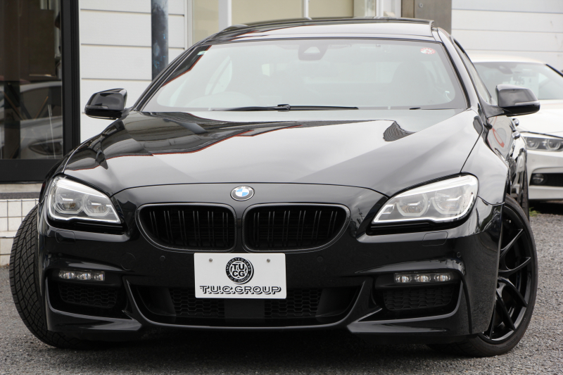 BMW 6シリーズ 640i ｸﾞﾗﾝｸｰﾍﾟMｽﾎﾟｰﾂ ﾌｪｲｽﾘﾌﾄ後 最終ﾓﾃﾞﾙ ｻﾝﾙｰﾌ 液晶ﾒｰﾀｰ HUD ｵﾌﾟｼｮﾝ20AW 新ﾃﾞｻﾞｲﾝLEDﾍｯﾄﾞﾗｲﾄ ﾋｰﾀｰ黒革 新HDDﾅﾋﾞTV 追従ACC ﾚｰﾝﾁｪﾝｼﾞ警告 衝突軽減ﾌﾞﾚｰｷ 直6ﾀｰﾎﾞ320馬力 ｽﾏｰﾄｷｰ ﾊﾟﾄﾞﾙｼﾌﾄ 2年保証