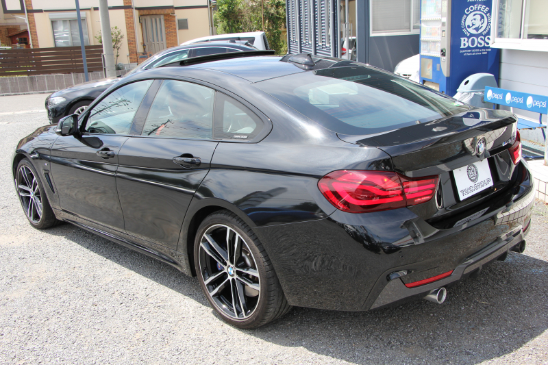 BMW 4シリーズ 440i ｸﾞﾗﾝｸｰﾍﾟMｽﾎﾟｰﾂ ﾌｧｽﾄﾄﾗｯｸP 最終ﾓﾃﾞﾙ ﾌｪｲｽﾘﾌﾄ後 1ｵﾅ ｻﾝﾙｰﾌ ﾋｰﾀｰ赤革 B58新ｴﾝｼﾞﾝ 直6ﾀｰﾎﾞ326馬力 HUD 追従ACC ﾚｰﾝﾁｪﾝｼﾞ警告 ﾊｰﾏﾝｶｰﾄﾞﾝ 可変Mｻｽ Mｽﾎﾟｰﾂﾌﾞﾚｰｷ 19AW ﾀｯﾁ画面ﾅﾋﾞTV LEDﾍｯﾄﾞﾗｲﾄ＆ﾃｰﾙ 2年保証