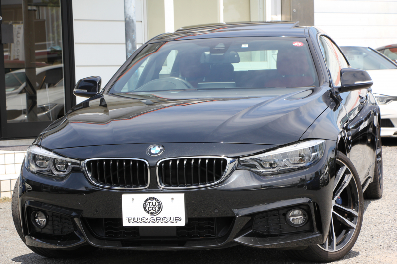 BMW 4シリーズ 440i ｸﾞﾗﾝｸｰﾍﾟMｽﾎﾟｰﾂ ﾌｧｽﾄﾄﾗｯｸP 最終ﾓﾃﾞﾙ ﾌｪｲｽﾘﾌﾄ後 1ｵﾅ ｻﾝﾙｰﾌ ﾋｰﾀｰ赤革 B58新ｴﾝｼﾞﾝ 直6ﾀｰﾎﾞ326馬力 HUD 追従ACC ﾚｰﾝﾁｪﾝｼﾞ警告 ﾊｰﾏﾝｶｰﾄﾞﾝ 可変Mｻｽ Mｽﾎﾟｰﾂﾌﾞﾚｰｷ 19AW ﾀｯﾁ画面ﾅﾋﾞTV LEDﾍｯﾄﾞﾗｲﾄ＆ﾃｰﾙ 2年保証
