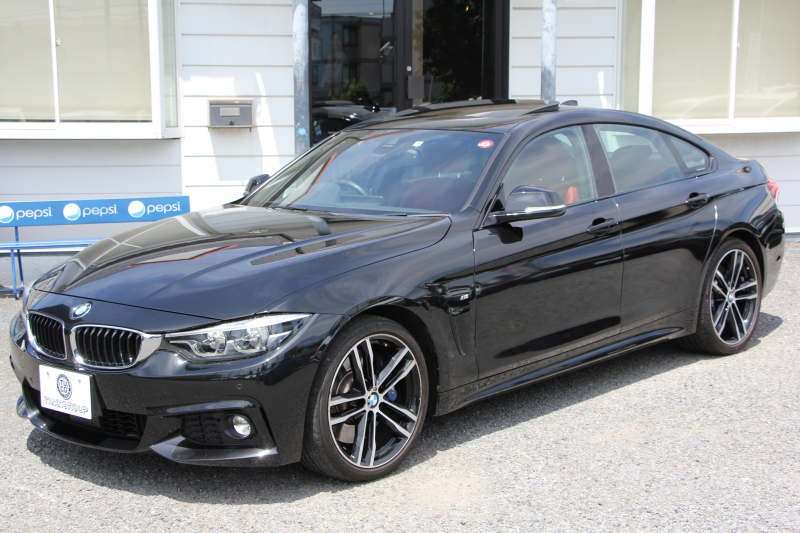 BMW 4シリーズ 440i ｸﾞﾗﾝｸｰﾍﾟMｽﾎﾟｰﾂ ﾌｧｽﾄﾄﾗｯｸP 最終ﾓﾃﾞﾙ ﾌｪｲｽﾘﾌﾄ後 1ｵﾅ ｻﾝﾙｰﾌ ﾋｰﾀｰ赤革 B58新ｴﾝｼﾞﾝ 直6ﾀｰﾎﾞ326馬力 HUD 追従ACC ﾚｰﾝﾁｪﾝｼﾞ警告 ﾊｰﾏﾝｶｰﾄﾞﾝ 可変Mｻｽ Mｽﾎﾟｰﾂﾌﾞﾚｰｷ 19AW ﾀｯﾁ画面ﾅﾋﾞTV LEDﾍｯﾄﾞﾗｲﾄ＆ﾃｰﾙ 2年保証