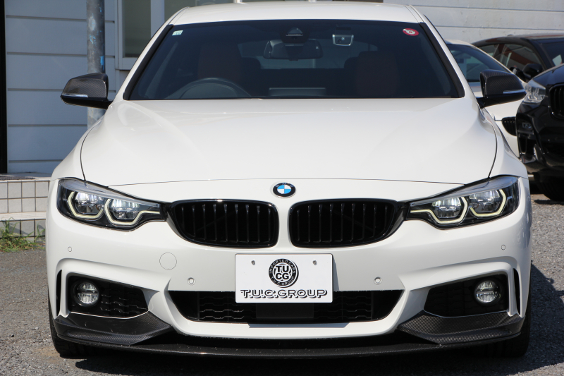 BMW 4シリーズ 420i ｸﾞﾗﾝｸｰﾍﾟMｽﾎﾟｰﾂ 最終ﾓﾃﾞﾙ ﾋｰﾀｰ茶革 LEDﾍｯﾄﾞﾗｲﾄ 純正LEDｽﾓｰｸﾃｰﾙ ｴｱﾛﾃﾞｨﾌｭｰｻﾞｰ ｵﾌﾟｼｮﾝ19AW ｶｰﾎﾞﾝﾌﾛﾝﾄｽﾎﾟｲﾗｰ NEWﾙｰﾑﾐﾗｰ ﾀｯﾁ画面HDDﾅﾋﾞﾌﾙｾｸﾞTV 追従ACC ﾚｰﾝC警告 電動ﾄﾗﾝｸ 衝突軽減ﾌﾞﾚｰｷ 車線逸脱&歩行者警告 2年保証