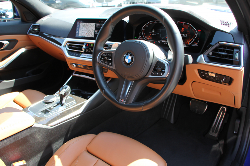BMW 3シリーズ 320i Mｽﾎﾟｰﾂ ﾊｲﾗｲﾝ 1ｵﾅ ﾋｰﾀｰ茶革 ﾗﾝﾊﾞｰｻﾎﾟｰﾄ 19AW ﾌﾙｾｸﾞTV BMWﾗｲﾌﾞｺｯｸﾋﾟｯﾄﾞﾀｯﾁﾊﾟﾈﾙ対応ﾅﾋﾞApplecarplay対応 ｺﾝﾌｫｰﾄP 電動ﾄﾗﾝｸ LEDﾍｯﾄﾞﾗｲﾄ LEDﾌｫｸﾞPｱｼｽﾄ 後退ｱｼｽﾄ Dｱｼｽﾄﾌﾟﾛ 追従ACC ｽﾃｱﾘﾝｸﾞｻﾎﾟｰﾄ 2年保証