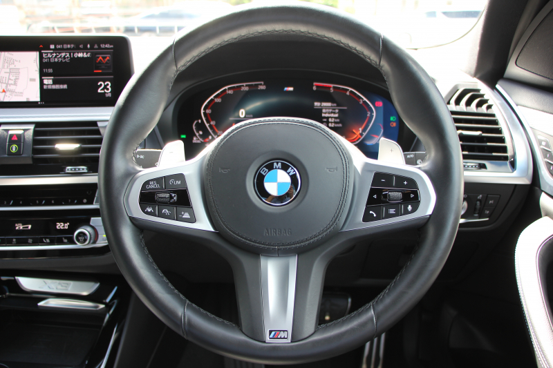 BMW X3 Xdrive20d Mｽﾎﾟｰﾂ 変更後ｲﾝﾃﾘｱ BMWﾗｲﾌﾞｺｯｸﾋﾟｯﾄ Applecarplay 新iﾄﾞﾗｲﾌﾞHDDﾅﾋﾞﾘｱｼｰﾄ可倒調整 HUD 追従ACC ｽﾃｱｻﾎﾟｰﾄ LEDﾍｯﾄﾞﾗｲﾄ ｵｰﾄﾊｲﾋﾞｰﾑ 360度ｶﾒﾗ ｵﾌﾟｼｮﾝ20AW ｼｰﾄﾋｰﾀｰ 電動ﾄﾗﾝｸ ﾊﾟﾄﾞﾙｼﾌﾄ ｽﾏｰﾄｷｰ 2年保証