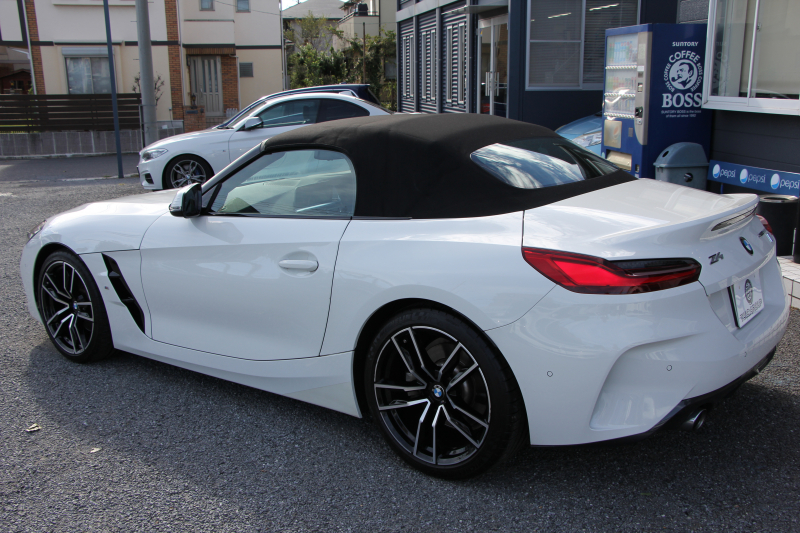 BMW Z4 Sdrive20i Mｽﾎﾟｰﾂ ｲﾉﾍﾞｰｼｮﾝP 受注生産OPﾌﾞﾗｯｸﾚｻﾞｰ HUD ｱﾀﾞﾌﾟﾃｨﾌﾞLEDﾍｯﾄﾞﾗｲﾄ ｵｰﾄﾊｲﾋﾞｰﾑ ｵﾌﾟｼｮﾝ19AW ﾜｲﾔﾚｽ充電 Mｽﾎﾟｰﾂｼｰﾄ 追従ACC BMWﾗｲﾌﾞｺｯｸﾋﾟｯﾄ ﾀｯﾁ画面HDDﾅﾋﾞｱﾝﾋﾞｴﾝﾄﾗｲﾄ 後退ｱｼｽﾄ 2年保証