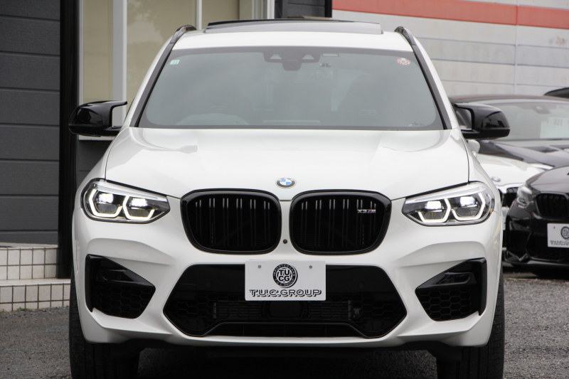 BMW Mシリーズ X3 ｺﾝﾍﾟﾃｨｼｮﾝ 4WD 510馬力 受注生産OPﾊﾟﾉﾗﾏｻﾝR ﾒﾘﾉﾌﾞﾗｯｸﾚｻﾞｰ 全ﾋｰﾀｰ ｱｸﾃｨﾌﾞﾍﾞﾝﾁﾚｰｼｮﾝ 8速ATﾄﾞﾗｲﾌﾞﾛｼﾞｯｸ ﾊｰﾏﾝｶｰﾄﾞﾝ HUD Mｽﾎﾟｰﾂｴｸﾞｿﾞｰｽﾄ 追従ACC HUD ﾃﾞｨｽﾌﾟﾚｲｷ- ｼﾞｪｽﾁｬｰC ﾘｱｼｰﾄ可倒調整 LEDﾍｯﾄﾞﾗｲﾄ 2年保証
