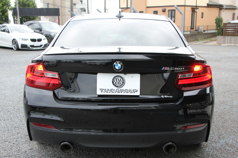 BMW 2シリーズ M240i ｸｰﾍﾟ直6ﾀｰﾎﾞB58新ｴﾝｼﾞﾝ 340馬力 MPerformanceｽﾎﾟｲﾗｰ REMUSﾏﾌﾗｰ ｱﾀﾞﾌﾟﾃｨﾌﾞMｻｽ Mｽﾎﾟｰﾂﾌﾞﾚｰｷ 専用18AW HDDﾅﾋﾞPｱｼｽﾄ Bｶﾒﾗ 8速AT 衝突軽減ﾌﾞﾚｰｷ 車線逸脱警告 歩行者警告 ﾌﾞﾚｰｷ付ｸﾙｺﾝ ｽﾏｰﾄｷｰ ﾊﾟﾄﾞﾙｼﾌﾄ 2年保証