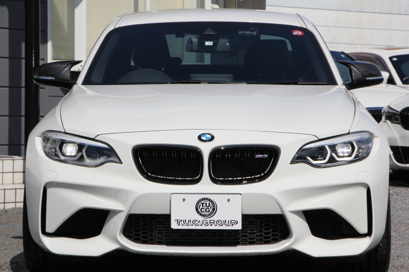 BMW Mシリーズ M2ｸｰﾍﾟ6速MT 後期LCI 370馬力 直6ﾀｰﾎﾞﾋｰﾀｰ黒革 LEDﾍｯﾄﾞﾗｲﾄ&ﾃｰﾙ ﾀｯﾁ画面HDDﾅﾋﾞBｶﾒﾗ 専用19AW 衝突軽減ﾌﾞﾚｰｷ 車線逸脱警告 歩行者警告 ﾌﾞﾚｰｷ付ｸﾙｺﾝ ｶｰﾎﾞﾝｲﾝﾃﾘｱﾄﾘﾑ ｽﾏｰﾄｷｰ 2年保証