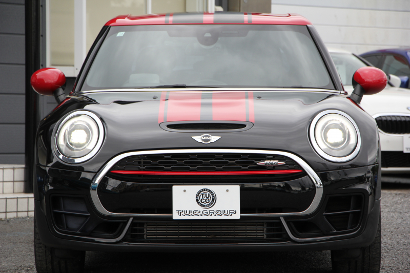 MINI(ミニ) ミニクラブマン MINI ｼﾞｮﾝｸｰﾊﾟｰﾜｰｸｽ ｸﾗﾌﾞﾏﾝ ALL4 4WD 231馬力 8速AT 追従ACC HUD LEDﾍｯﾄﾞﾗｲﾄ 専用19AW 専用ﾌﾞﾚﾝﾎﾞ製ｷｬﾘﾊﾟｰ ｽﾎﾟｰﾂｻｽ JCWﾚｻﾞｰｽﾃｱﾘﾝｸﾞｼｰﾄﾋｰﾀｰ ﾀｯﾁ画面HDDﾅﾋﾞｲﾝﾃﾘｼﾞｪﾝﾄｾｰﾌﾃｨ ｽﾏｰﾄｷｰ Bluetooth接続 Bｶﾒﾗ ﾊﾟﾄﾞﾙｼﾌﾄ 2年保証