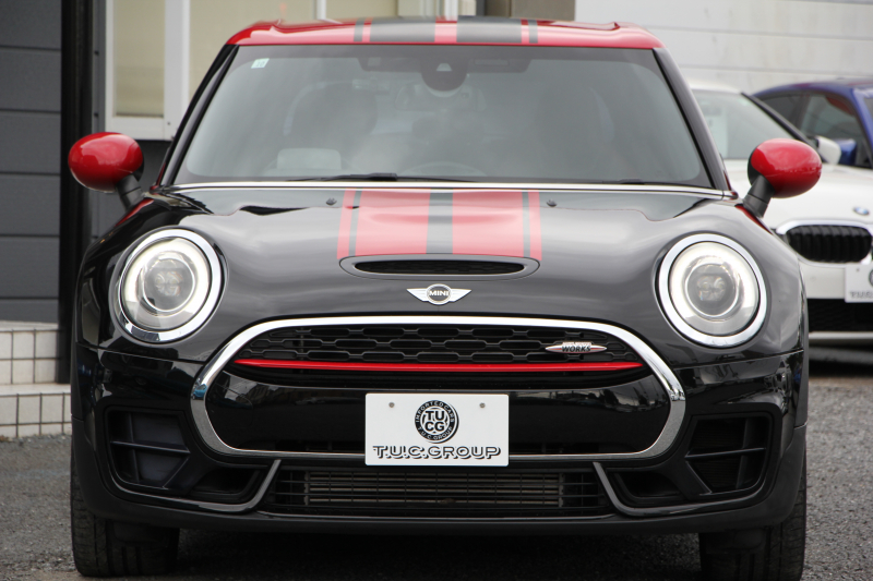 MINI(ミニ) ミニクラブマン MINI ｼﾞｮﾝｸｰﾊﾟｰﾜｰｸｽ ｸﾗﾌﾞﾏﾝ ALL4 4WD 231馬力 8速AT 追従ACC HUD LEDﾍｯﾄﾞﾗｲﾄ 専用19AW 専用ﾌﾞﾚﾝﾎﾞ製ｷｬﾘﾊﾟｰ ｽﾎﾟｰﾂｻｽ JCWﾚｻﾞｰｽﾃｱﾘﾝｸﾞｼｰﾄﾋｰﾀｰ ﾀｯﾁ画面HDDﾅﾋﾞｲﾝﾃﾘｼﾞｪﾝﾄｾｰﾌﾃｨ ｽﾏｰﾄｷｰ Bluetooth接続 Bｶﾒﾗ ﾊﾟﾄﾞﾙｼﾌﾄ 2年保証