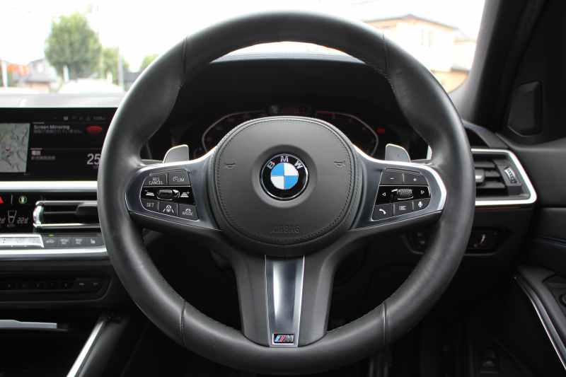 BMW 3シリーズ 320i Mｽﾎﾟｰﾂ ﾃﾞﾋﾞｭｰ&ｲﾉﾍﾞｰｼｮﾝ&ｺﾝﾌｫｰﾄP ﾌﾞﾙｰｽﾃｯﾁ黒革 ﾚｰｻﾞｰLEDﾗｲﾄ HUD ｼﾞｪｽﾁｬｰｺﾝﾄﾛｰﾙ ﾌﾙｾｸﾞTV 19AW 電動ﾄﾗﾝｸ 追従ACC ｽﾃｱﾘﾝｸﾞｻﾎﾟｰﾄ ﾀｯﾁ画面HDDﾅﾋﾞApplecarplay対応 後退ｱｼｽﾄ ﾌﾞﾗｯｸｷﾄﾞﾆｰｸﾞﾘﾙ 2年保証