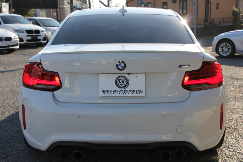 BMW Mシリーズ M2ｸｰﾍﾟMDCT 7速DCT 後期LCI 370馬力 直6ﾀｰﾎﾞﾋｰﾀｰ黒革 LEDﾍｯﾄﾞﾗｲﾄ&ﾃｰﾙ ﾀｯﾁ画面HDDﾅﾋﾞBｶﾒﾗ 専用19AW 衝突軽減ﾌﾞﾚｰｷ 車線逸脱警告 歩行者警告 ﾌﾞﾚｰｷ付ｸﾙｺﾝ ｶｰﾎﾞﾝｲﾝﾃﾘｱﾄﾘﾑ ｽﾏｰﾄｷｰ 2年保証