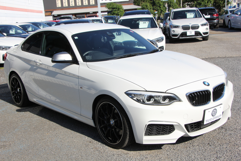 BMW 2シリーズ M240i ｸｰﾍﾟ後期 ﾌｪｲｽﾘﾌﾄ後 ﾋｰﾀｰ黒革 ｱﾄﾞﾊﾞﾝﾚｰｼﾝｸﾞ18AW 直6ﾀｰﾎﾞ340馬力 B58新ｴﾝｼﾞﾝ ｱﾀﾞﾌﾟﾃｨﾌﾞMｻｽ 追従ACC LEDﾍｯﾄﾞﾗｲﾄ&ﾃｰﾙ ﾀｯﾁ画面HDDﾅﾋﾞPｱｼｽﾄ 衝突軽減ﾌﾞﾚｰｷ 車線逸脱警告 歩行者警告 ﾊﾟﾄﾞﾙｼﾌﾄ ｽﾏｰﾄｷｰ 専用ﾌﾞﾚｰｷ 2年保証