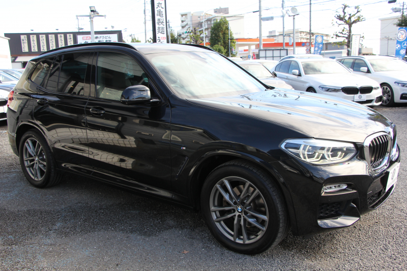 BMW X3 Xdrive20d Mｽﾎﾟｰﾂ ﾊｲﾗｲﾝ ﾓｶﾚｻﾞｰ 全席ﾋｰﾀｰ ﾗﾝﾊﾞｰｻﾎﾟｰﾄ HUD 液晶ﾒｰﾀｰ LEDﾍｯﾄﾞﾗｲﾄ ｵｰﾄﾊｲﾋﾞｰﾑ 追従ACC ｽﾃｱﾘﾝｸﾞｻﾎﾟｰﾄ ﾀｯﾁ画面HDDﾅﾋﾞTV 360度ｶﾒﾗ 電動ﾄﾗﾝｸ ﾊﾟﾄﾞﾙｼﾌﾄ Bluetoothｵｰﾃﾞｨｵ 2年保証