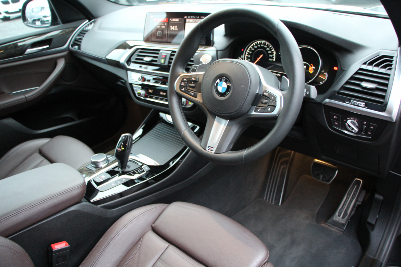 BMW X3 Xdrive20d Mｽﾎﾟｰﾂ ﾊｲﾗｲﾝ ﾓｶﾚｻﾞｰ 全席ﾋｰﾀｰ ﾗﾝﾊﾞｰｻﾎﾟｰﾄ HUD 液晶ﾒｰﾀｰ LEDﾍｯﾄﾞﾗｲﾄ ｵｰﾄﾊｲﾋﾞｰﾑ 追従ACC ｽﾃｱﾘﾝｸﾞｻﾎﾟｰﾄ ﾀｯﾁ画面HDDﾅﾋﾞTV 360度ｶﾒﾗ 電動ﾄﾗﾝｸ ﾊﾟﾄﾞﾙｼﾌﾄ Bluetoothｵｰﾃﾞｨｵ 2年保証
