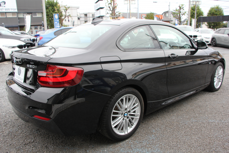 BMW 2シリーズ 220i ｸｰﾍﾟMｽﾎﾟｰﾂ 衝突軽減ﾌﾞﾚｰｷ 車線逸脱警告 歩行者警告 ﾌﾞﾚｰｷ付ｸﾙｺﾝ 直噴ﾀｰﾎﾞ8速AT ﾊﾟﾄﾞﾙｼﾌﾄ Applecarplay対応 ｱﾝﾄﾞﾛｲﾄﾞｵｰﾄ ﾀｯﾁﾊﾟｯﾄﾞ対応HDDﾅﾋﾞBｶﾒﾗ ｽﾏｰﾄｷｰ Bluetooth接続 専用ｴｱﾛ 17AW 2年保証