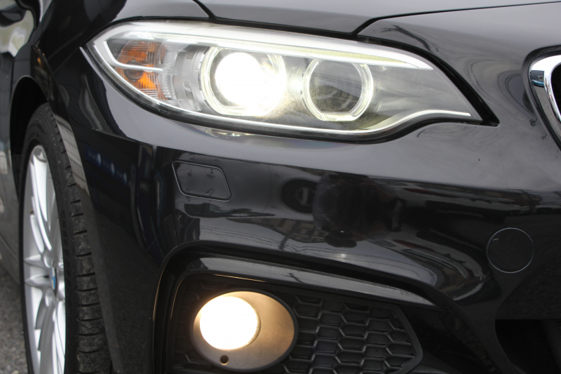 BMW 2シリーズ 220i ｸｰﾍﾟMｽﾎﾟｰﾂ 衝突軽減ﾌﾞﾚｰｷ 車線逸脱警告 歩行者警告 ﾌﾞﾚｰｷ付ｸﾙｺﾝ 直噴ﾀｰﾎﾞ8速AT ﾊﾟﾄﾞﾙｼﾌﾄ Applecarplay対応 ｱﾝﾄﾞﾛｲﾄﾞｵｰﾄ ﾀｯﾁﾊﾟｯﾄﾞ対応HDDﾅﾋﾞBｶﾒﾗ ｽﾏｰﾄｷｰ Bluetooth接続 専用ｴｱﾛ 17AW 2年保証