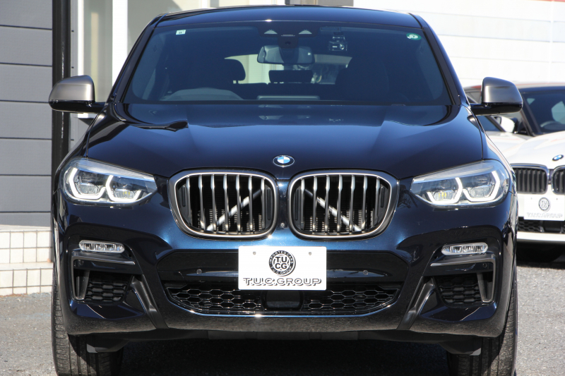 BMW X4 M40i 1ｵｰﾅ 360馬力 直6ﾀｰﾎﾞ全席ﾋｰﾀｰ黒革 ｱﾀﾞﾌﾟﾃｨﾌﾞMｻｽ Mspﾌﾞﾚｰｷ 液晶ﾒｰﾀｰ 360度ｶﾒﾗ ﾀｯﾁ画面HDDﾅﾋﾞTV LEDﾍｯﾄﾞﾗｲﾄ ｵｰﾄﾊｲﾋﾞｰﾑ 電動ﾄﾗﾝｸ ﾊﾟﾄﾞﾙｼﾌﾄ 専用21AW 専用ﾃﾞﾌ 2年保証