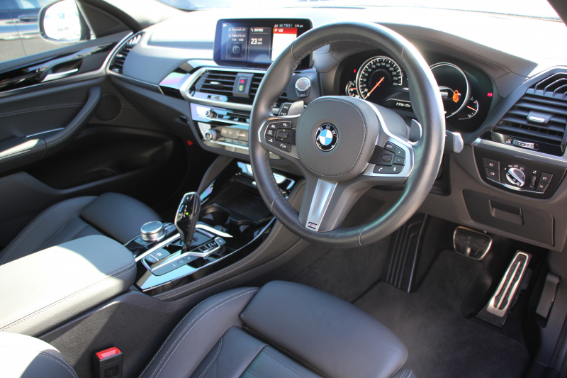 BMW X4 M40i 1ｵｰﾅ 360馬力 直6ﾀｰﾎﾞ全席ﾋｰﾀｰ黒革 ｱﾀﾞﾌﾟﾃｨﾌﾞMｻｽ Mspﾌﾞﾚｰｷ 液晶ﾒｰﾀｰ 360度ｶﾒﾗ ﾀｯﾁ画面HDDﾅﾋﾞTV LEDﾍｯﾄﾞﾗｲﾄ ｵｰﾄﾊｲﾋﾞｰﾑ 電動ﾄﾗﾝｸ ﾊﾟﾄﾞﾙｼﾌﾄ 専用21AW 専用ﾃﾞﾌ 2年保証