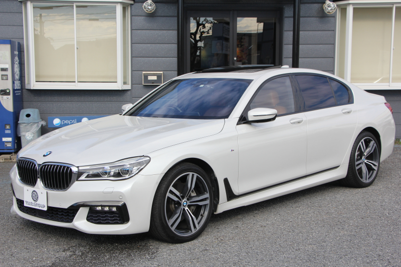BMW 7シリーズ 740i Mｽﾎﾟｰﾂ 真珠色 ﾚｰｻﾞｰﾗｲﾄ ｻﾝﾙｰﾌ ｺﾆｬｯｸﾚｻﾞｰ ﾏｯｻｰｼﾞ&ﾍﾞﾝﾁﾚｰｼｮﾝ 追従ACC HUD ﾀｯﾁ画面HDDﾅﾋﾞTV 360度ｶﾒﾗ 全ﾄﾞｱｿﾌﾄｸﾛｰｽﾞ20AW 全席ﾋｰﾀｰ ｽﾃｱﾘﾝｸﾞｻﾎﾟｰﾄ ｵｰﾄﾊｲﾋﾞｰﾑ 2年保証