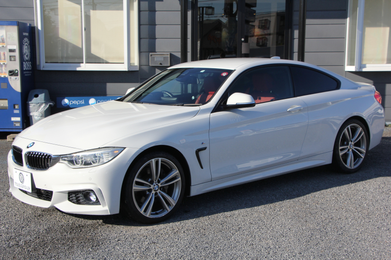 BMW 4シリーズ 435i ｸｰﾍﾟMｽﾎﾟｰﾂ ﾋｰﾀｰ赤革 直6ﾀｰﾎﾞ306馬力 N55B30Aｴﾝｼﾞﾝ LEDﾍｯﾄﾞﾗｲﾄ 追従ACC HUD ｵﾌﾟｼｮﾝ19AW 衝突軽減ﾌﾞﾚｰｷ 車線逸脱警告 歩行者警告 ﾌﾙｾｸﾞTV ﾀｯﾁﾊﾟｯﾄﾞ対応HDDﾅﾋﾞBluetooth接続 ｽﾏｰﾄｷｰ ﾊﾟﾄﾞﾙｼﾌﾄ 2年保証