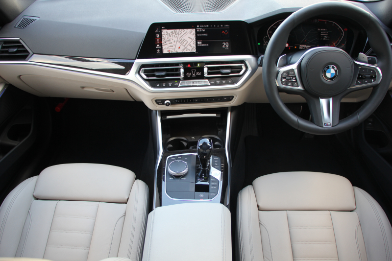 BMW 3シリーズ 330i Mｽﾎﾟｰﾂ ｲﾉﾍﾞｰｼｮﾝ&ﾊｲﾗｲﾝ 1ｵ-ﾅ 高出力 258馬力 ﾚｰｻﾞｰﾗｲﾄ HUD ｼﾞｪｽﾁｬｰC ﾋｰﾀｰ付ﾍﾞｰｼﾞｭﾚｻﾞｰ ﾗﾝﾊﾞｰｻﾎﾟｰﾄ ﾌﾙｾｸﾞTV Pｱｼｽﾄﾌﾟﾗｽ 360度ｶﾒﾗ 後退ｱｼｽﾄ 第7世代iﾄﾞﾗｲﾌﾞHDDﾅﾋﾞApplecarplay 追従ACC ｽﾃｱﾘﾝｸﾞｻﾎﾟｰﾄ 2年保証