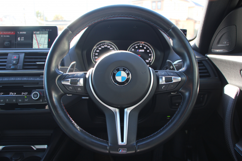 BMW Mシリーズ M2 ｺﾝﾍﾟﾃｨｼｮﾝ MDCT 410馬力 S55ｴﾝｼﾞﾝ LEDﾍｯﾄﾞﾗｲﾄ ﾋｰﾀｰ黒革 Mｼｰﾄﾍﾞﾙﾄ ﾊｰﾏﾝｶｰﾄﾞﾝ ﾀｯﾁﾊﾟﾈﾙ対応HDDﾅﾋﾞｺﾝﾍﾟ専用19AW&ﾃﾞﾌ 衝突軽減ﾌﾞﾚｰｷ 車線逸脱警告 歩行者警告 2年保証