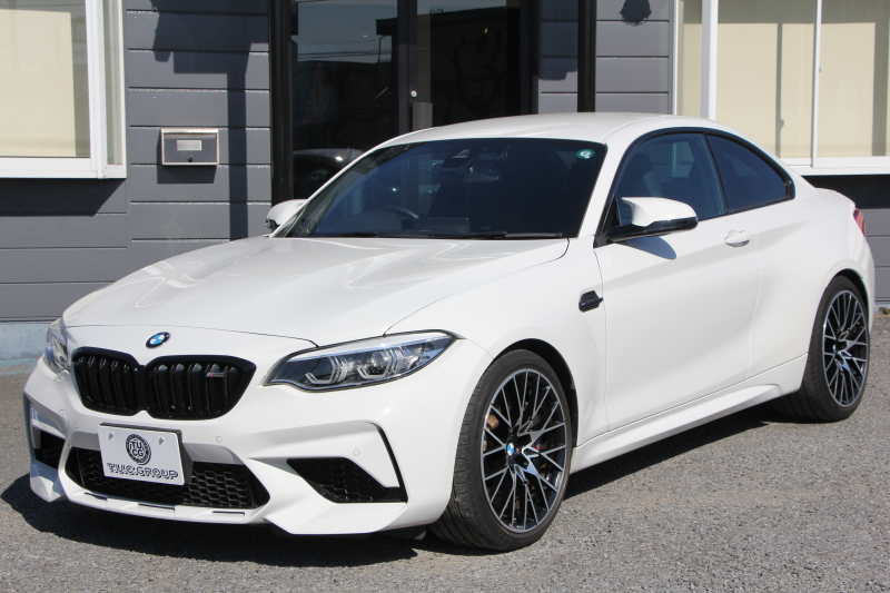 BMW Mシリーズ M2 ｺﾝﾍﾟﾃｨｼｮﾝ MDCT 410馬力 S55ｴﾝｼﾞﾝ LEDﾍｯﾄﾞﾗｲﾄ ﾋｰﾀｰ黒革 Mｼｰﾄﾍﾞﾙﾄ ﾊｰﾏﾝｶｰﾄﾞﾝ ﾀｯﾁﾊﾟﾈﾙ対応HDDﾅﾋﾞｺﾝﾍﾟ専用19AW&ﾃﾞﾌ 衝突軽減ﾌﾞﾚｰｷ 車線逸脱警告 歩行者警告 2年保証