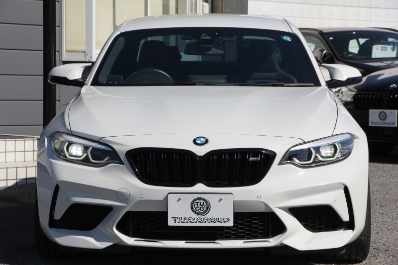 BMW Mシリーズ M2 ｺﾝﾍﾟﾃｨｼｮﾝ MDCT 410馬力 S55ｴﾝｼﾞﾝ LEDﾍｯﾄﾞﾗｲﾄ ﾋｰﾀｰ黒革 Mｼｰﾄﾍﾞﾙﾄ ﾊｰﾏﾝｶｰﾄﾞﾝ ﾀｯﾁﾊﾟﾈﾙ対応HDDﾅﾋﾞｺﾝﾍﾟ専用19AW&ﾃﾞﾌ 衝突軽減ﾌﾞﾚｰｷ 車線逸脱警告 歩行者警告 2年保証