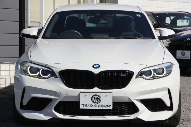 BMW Mシリーズ M2 ｺﾝﾍﾟﾃｨｼｮﾝ MDCT 410馬力 S55ｴﾝｼﾞﾝ LEDﾍｯﾄﾞﾗｲﾄ ﾋｰﾀｰ黒革 Mｼｰﾄﾍﾞﾙﾄ ﾊｰﾏﾝｶｰﾄﾞﾝ ﾀｯﾁﾊﾟﾈﾙ対応HDDﾅﾋﾞｺﾝﾍﾟ専用19AW&ﾃﾞﾌ 衝突軽減ﾌﾞﾚｰｷ 車線逸脱警告 歩行者警告 2年保証