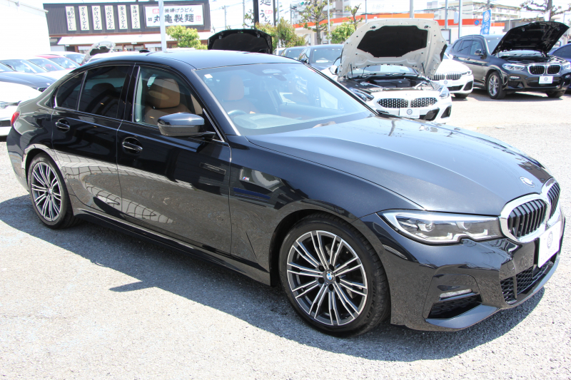 BMW 3シリーズ 320i Mｽﾎﾟｰﾂ ﾊｲﾗｲﾝ&ｺﾝﾌｫｰﾄP ｺﾆｬｯｸﾚｻﾞｰ ｼｰﾄﾋｰﾀｰ ﾗﾝﾊﾞｰｻﾎﾟｰﾄ 360度ｶﾒﾗ 追従ACC ｽﾃｱﾘﾝｸﾞｻﾎﾟｰﾄ BMWﾗｲﾌﾞｺｯｸﾋﾟｯﾄﾞApplecarplay対応 ﾀｯﾁﾊﾟﾈﾙHDDﾅﾋﾞ電動ﾄﾗﾝｸ 後退ｱｼｽﾄ DｱｼｽﾄPRO 2年保証