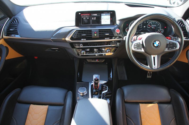 BMW Mシリーズ X3M ｺﾝﾍﾟﾃｨｼｮﾝ 4WD 510馬力 受注生産OPﾊﾟﾉﾗﾏｻﾝR ﾒﾘﾉﾚｻﾞｰ&ｱﾙｶﾝﾀｰﾗｺﾝﾋﾞｼｰﾄ 全ﾋｰﾀｰ ﾍﾞﾝﾁﾚｰｼｮﾝ ﾊｰﾏﾝｶｰﾄﾞﾝ HUD Mｽﾎﾟｰﾂｴｸﾞｿﾞｰｽﾄ 追従ACC HUD ﾃﾞｨｽﾌﾟﾚｲｷ- ｼﾞｪｽﾁｬｰC ﾘｱｼｰﾄ可倒調整 LEDﾍｯﾄﾞﾗｲﾄ 2年保証