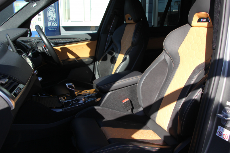 BMW Mシリーズ X3M ｺﾝﾍﾟﾃｨｼｮﾝ 4WD 510馬力 受注生産OPﾊﾟﾉﾗﾏｻﾝR ﾒﾘﾉﾚｻﾞｰ&ｱﾙｶﾝﾀｰﾗｺﾝﾋﾞｼｰﾄ 全ﾋｰﾀｰ ﾍﾞﾝﾁﾚｰｼｮﾝ ﾊｰﾏﾝｶｰﾄﾞﾝ HUD Mｽﾎﾟｰﾂｴｸﾞｿﾞｰｽﾄ 追従ACC HUD ﾃﾞｨｽﾌﾟﾚｲｷ- ｼﾞｪｽﾁｬｰC ﾘｱｼｰﾄ可倒調整 LEDﾍｯﾄﾞﾗｲﾄ 2年保証