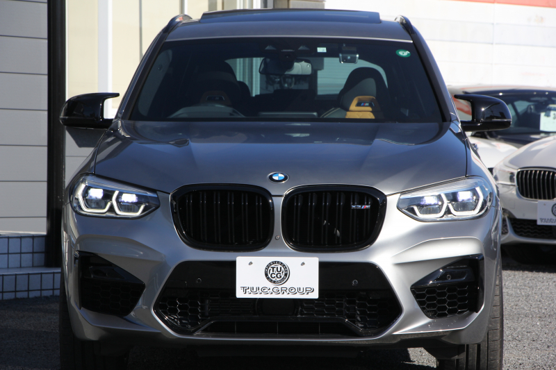BMW Mシリーズ X3M ｺﾝﾍﾟﾃｨｼｮﾝ 4WD 510馬力 受注生産OPﾊﾟﾉﾗﾏｻﾝR ﾒﾘﾉﾚｻﾞｰ&ｱﾙｶﾝﾀｰﾗｺﾝﾋﾞｼｰﾄ 全ﾋｰﾀｰ ﾍﾞﾝﾁﾚｰｼｮﾝ ﾊｰﾏﾝｶｰﾄﾞﾝ HUD Mｽﾎﾟｰﾂｴｸﾞｿﾞｰｽﾄ 追従ACC HUD ﾃﾞｨｽﾌﾟﾚｲｷ- ｼﾞｪｽﾁｬｰC ﾘｱｼｰﾄ可倒調整 LEDﾍｯﾄﾞﾗｲﾄ 2年保証
